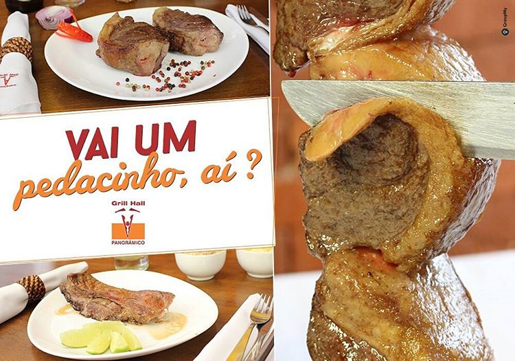 <p>Bom dia! Para quem já está pensando no almoço, que tal um churrasco hoje? Vem pra cá! #eunogrillhall #churrasco #omelhor #gaucho #almoco #tradicao #qualidade #gauderio #sul</p>
