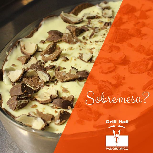 <p>Ninguém resiste a uma sobremesa depois do almoço ou jantar. Nosso Buffet de Sobremesas possui uma variedade para agradar todos os gostos.?? #EuNoGrillHallPanorâmico #eunogrillhall #ChurrascoTodoDia #sobremesa</p>
