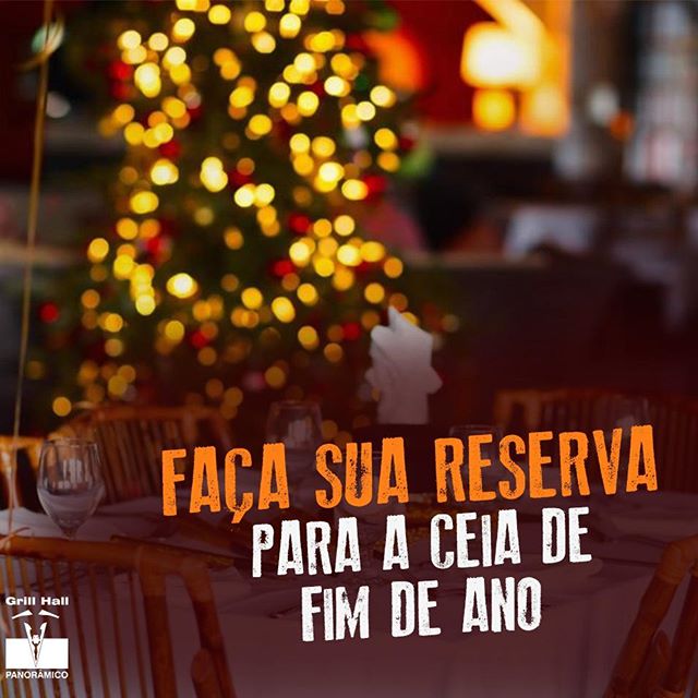 <p>Uma Ceia de Fim de Ano (31/12) te espera no #GrillHallPanoramico. Faça sua reserva pelo fone ?3313-5466, estaremos servindo até às 23h.</p>
<p>#EuNoGrillHallPanorâmico #eunogrillhall #ChurrascoTodoDia #ceia #fimdeano</p>
