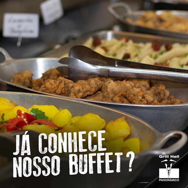 <p>Nosso Buffet de Pratos Quentes é um sucesso devido a sua grande variedade.??? Para muitos, ele é suficiente enquanto para outros é perfeito para complementar o Rodizio de Carnes. Além dos pratos maravilhosos que você encontra, o preço é mais que especial. Vem conferir!</p>
<p>#EuNoGrillHallPanorâmico #eunogrillhall #ChurrascoTodoDia #buffet</p>
