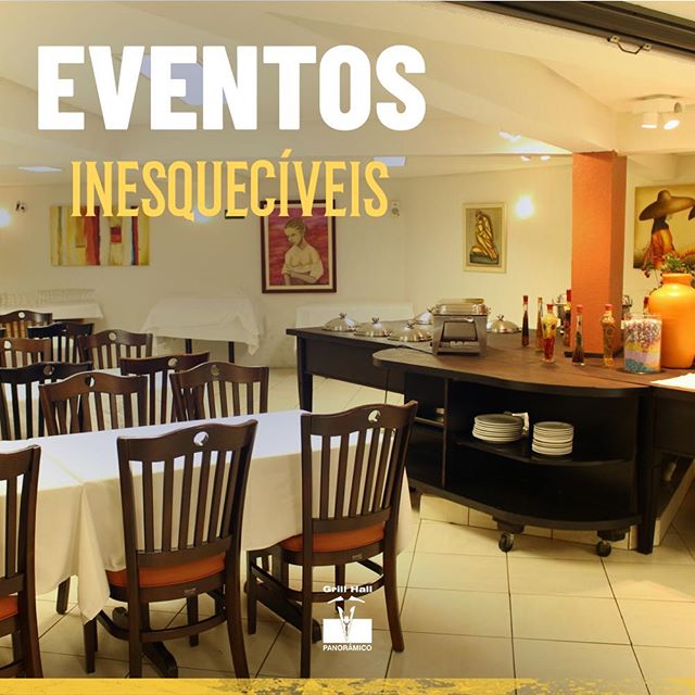 <p>Comemore suas conquistas com o mais tradicional churrasco de Passo Fundo. ??<br />
?<br />
O #GrillHallPanoramico possui espaço amplo e confortável para eventos. Mas, não é apenas o local que é importante, o cardápio também é fundamental. Nosso buffet variado irá agradar os seus convidados, assim como, o nosso tradicional Rodízio de Carnes.?<br />
?<br />
Entre em contato e faça um orçamento com a gente.?<br />
?<br />
?<br />
? (54) 3313-5851?<br />
?<br />
#EuNoGrillHallPanorâmico #eunogrillhall #ChurrascoTodoDia #eventos #momentos?</p>
