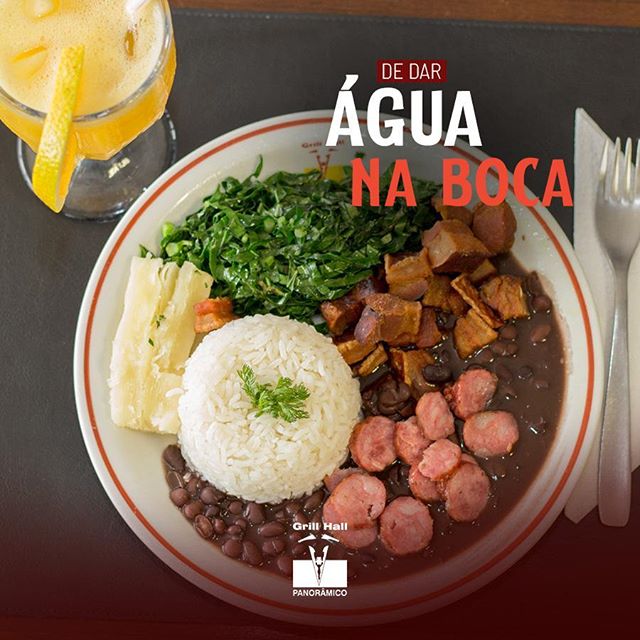 <p>#GrillHallPanoramico apresenta a sua tradicional e deliciosa feijoada aos sábados! ??<br />
?<br />
Se você quiser deixar sua refeição mais completa, temos nosso variado Buffet de Pratos Quentes e Saladas, e para fechar a refeição, um Buffet de Sobremesas.??<br />
?<br />
#EuNoGrillHallPanorâmico #eunogrillhall #ChurrascoTodoDia #feijoada #sabado?</p>
