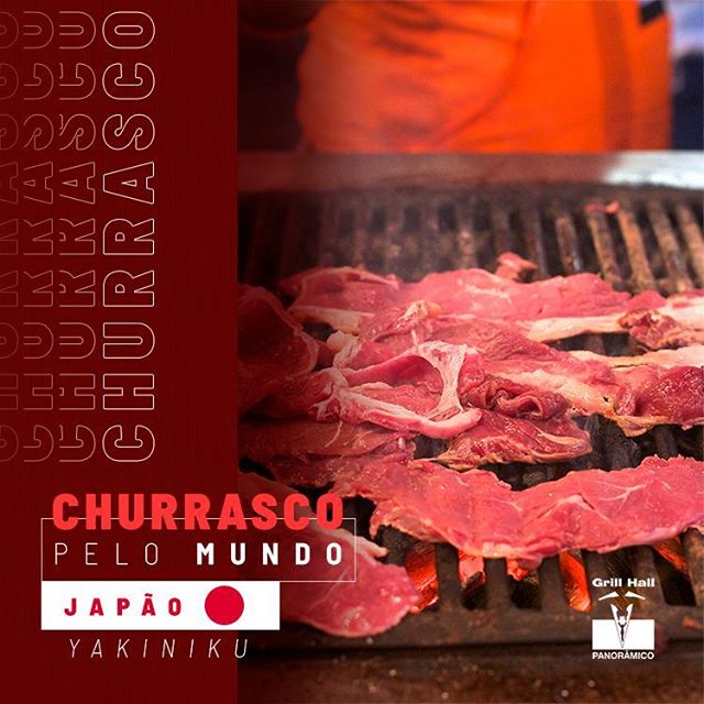 <p>Um passeio pelo mundo te espera. Vamos descobrir como outros países preparam o churrasco. Vamos visitar o Japão??<br />
?<br />
?? O Yakiniku é o churrasco japonês (yaki significa assado e niku é carne bovina) e é uma das modalidades mais populares. Em pequenas grelhas ou chapas de ferro, os japoneses assam a carne e os vegetais, os quais não são temperados antes da preparação, e sim, após serem assados. A preferência é por fatias finas do que as peças grossas, gostam mais das carnes tenras e com gordura.?<br />
?<br />
#EuNoGrillHallPanorâmico #eunogrillhall #ChurrascoTodoDia #yakiniku #churrasco #japao #churrascopelomundo</p>
