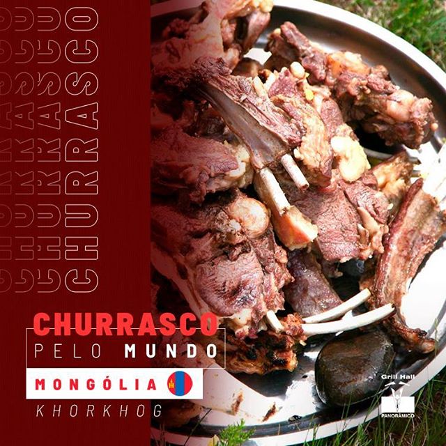 <p>?? O Khorkhog é o churrasco da Mongólia que pode ser considerado um dos mais exóticos do mundos.?<br />
?<br />
Em um recipiente são adicionados pedaços de carne (cabra ou carneiro) legumes, água quente e pedras. Sim, pedras!?<br />
As pedras são para ajudar a distribuir mais calor, assim cozinhando com mais intensidade.?<br />
?<br />
Os legumes normalmente usados são batata, cenoura, cebola e repolho. Poucas especiarias são adicionadas, geralmente, apenas sal e pimenta.?<br />
?<br />
#EuNoGrillHallPanorâmico #eunogrillhall #ChurrascoTodoDia #churrascopelomundo #mongolia #khorkhog</p>
